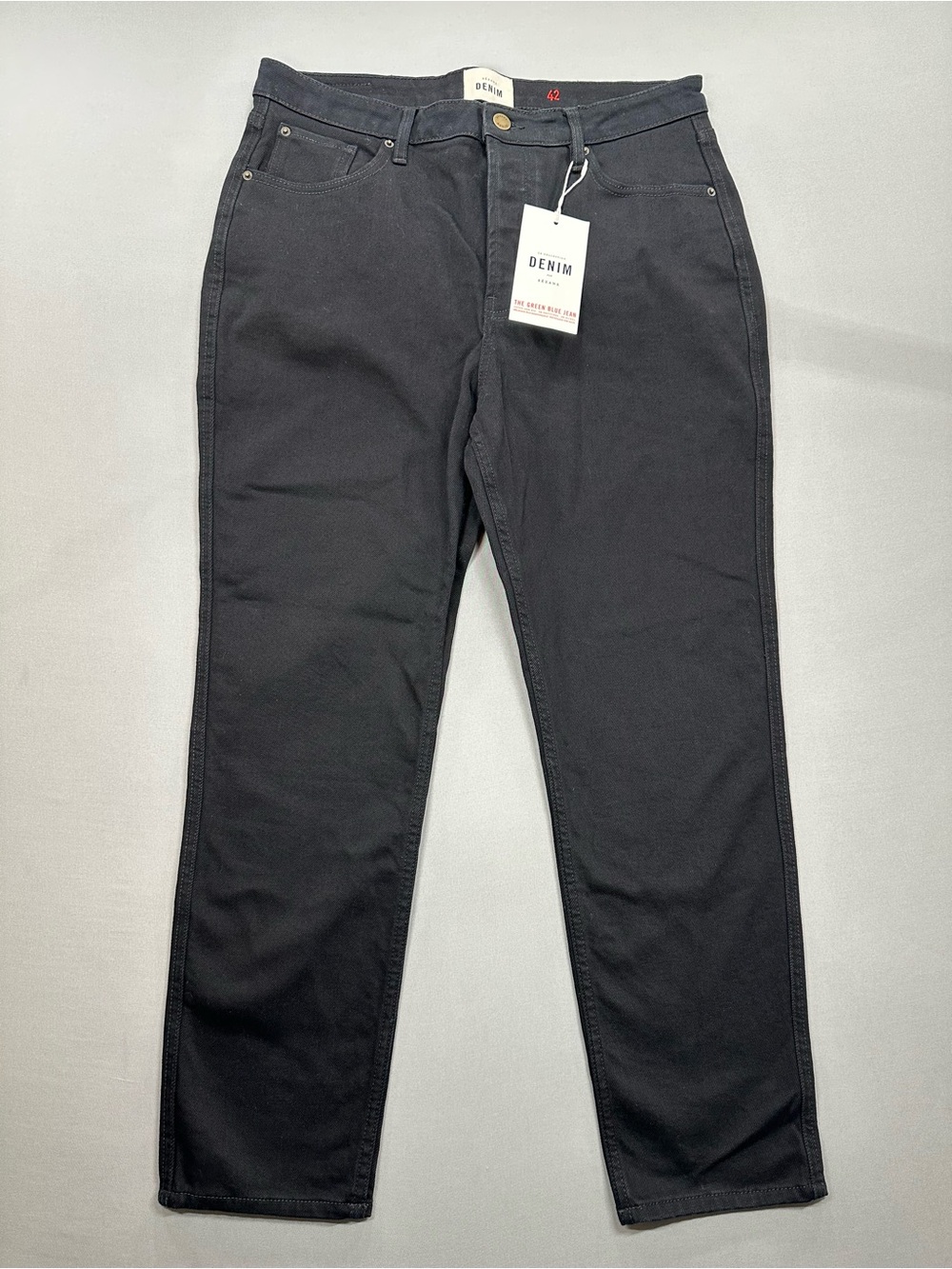 NWT Sezane Denim Le New Brut Sexy Jean, Black - Womens European 42 / US 10